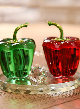 水晶摆件招财汽车工艺品家居装饰