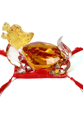 水晶貔貅摆件招财风水