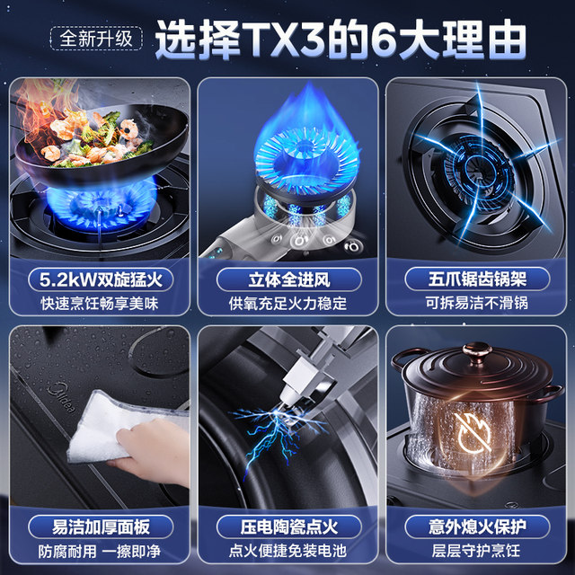 Midea 5.2KW fierce fire stove