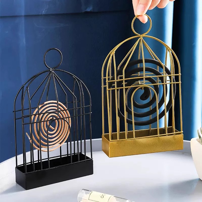 蚊香盘创意可悬挂檀香蚊香炉支架户外金属托盘接灰盘鸟笼蚊香架子,淘宝优惠券,粉丝福利购,淘宝优惠卷
