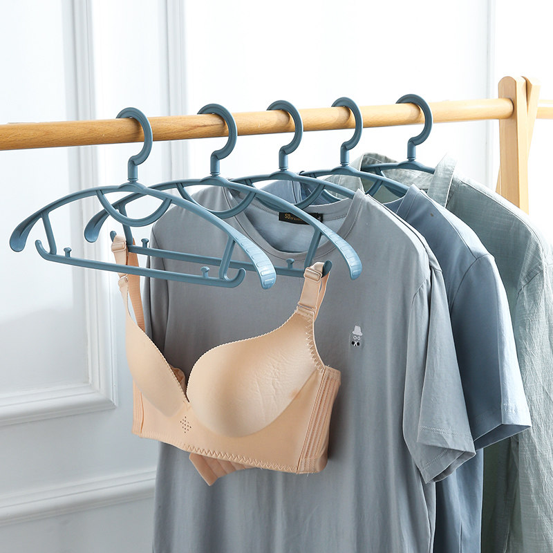 加宽无痕衣架凉衣挂防滑衣服晾衣架家用挂钩晒衣撑挂衣架子宿舍用