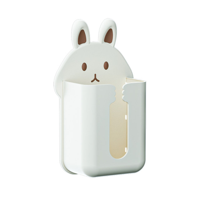 Cute tissue box without punching paper bin storage tube