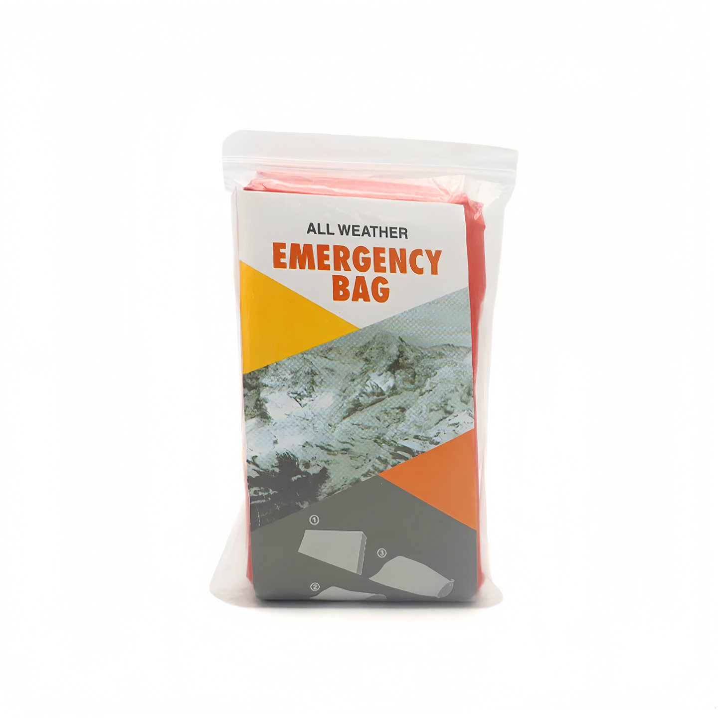 户外野营PE铝膜应急睡袋保温急救求生反光睡袋旅游防虫防脏防潮垫