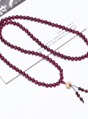 紫罗兰佛珠念珠男女款手链