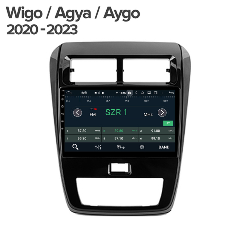 10.1寸2020 21 23款适用于丰田Wigo Aygo Agya安卓中控车载导航-图3