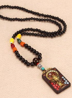 复古民族风长款百搭配饰毛衣链