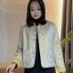 New Chinese style Chinese style cotton coat women's warm top