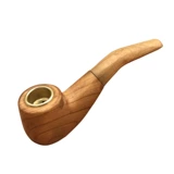 Мужская металлическая портативная курительная трубка ручной работы