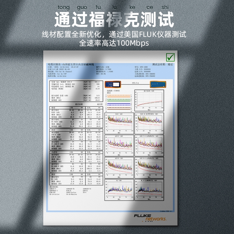 山泽超五类网线家用8芯工程纯无氧铜高速室外监控网络宽带双绞线 - 图2