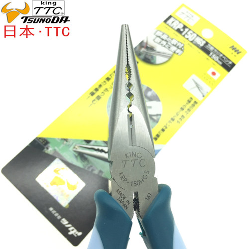 原装日本TTC尖嘴钳KRP-150HGS 进口电工多功能剥线尖口钢丝钳包邮 - 图0