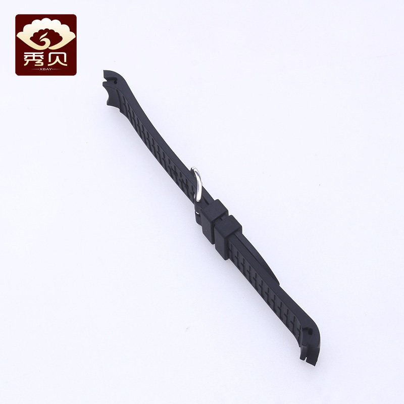 秀贝弧口弧头卡西欧西铁城手表带 秀贝配件