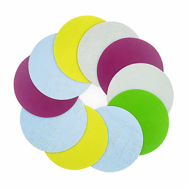 Flocking sandpaper 3 inches 4 inches water grinding disc self-adhesive 7000 10,000 mesh jade ornament car ultra-fine mirror polishing