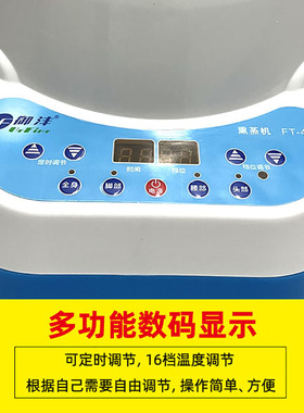 新款御沣内胆可分体4L熏蒸机煮药熏蒸仪全身桑拿浴箱蒸汽机汗蒸锅