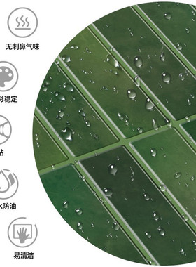 加厚滴胶墙贴厨房墙面翻新贴纸