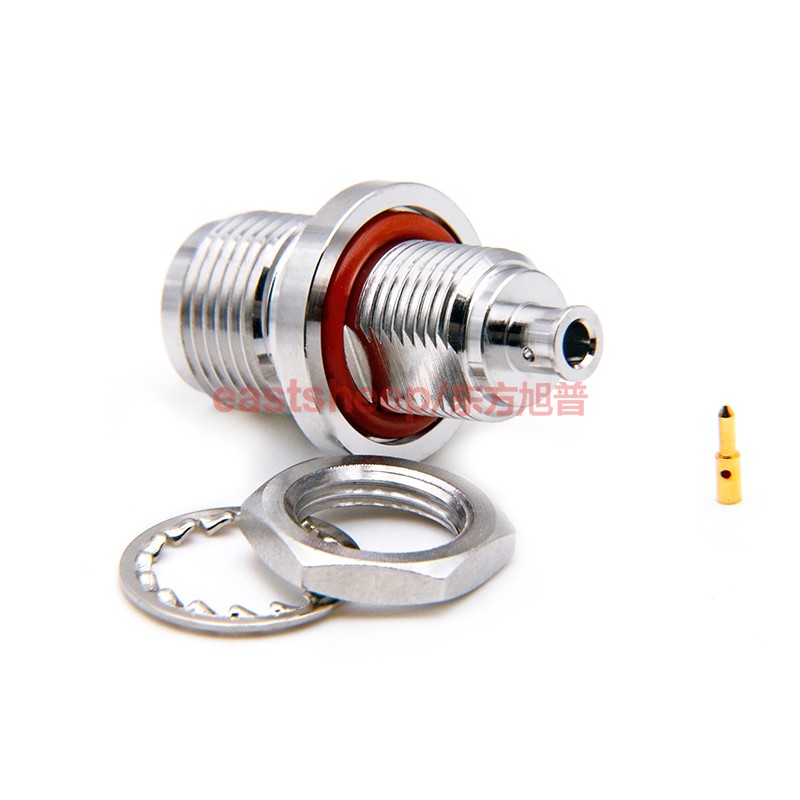 东方旭普 射频连接器 TNC-KYB2-1 TNC母头 匹配086/RG405等线缆 - 图1