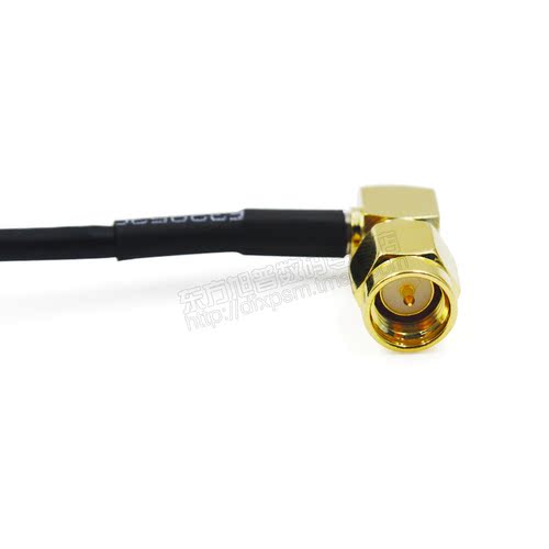 东方旭普 RG174射频连接线 SMA-JW/BNC-KY SMA弯公转BNC母 - 图1