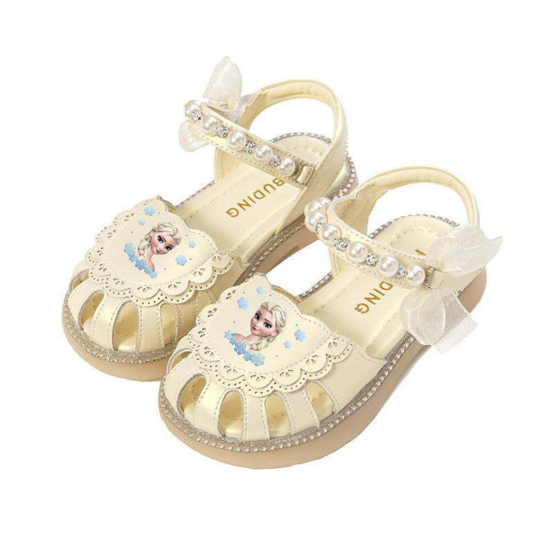 女童公主凉鞋真皮童鞋2026夏季新款女宝软底单鞋海边儿童包头鞋子,淘宝优惠券,粉丝福利购,淘宝优惠卷