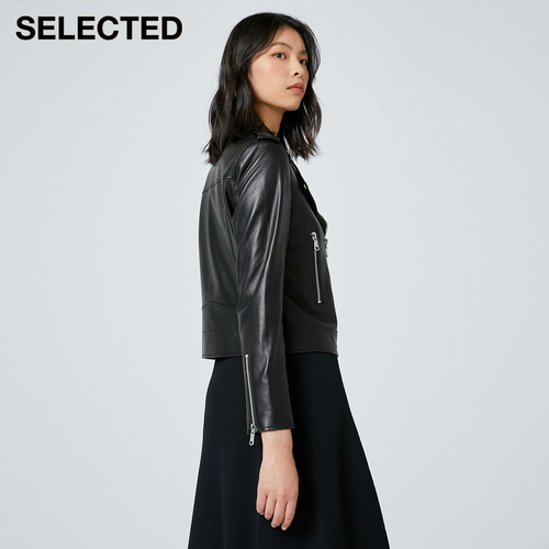 Выбранная Silae Chun Новый локомотив Ветровый металл -молния на улице Sheep Skin Girl S | 421310001