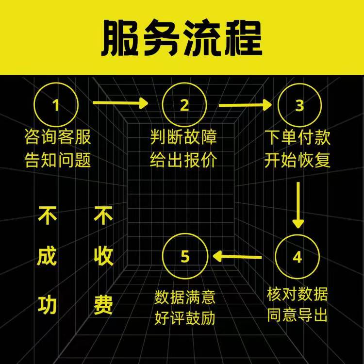 电脑机械移动硬盘数据恢复维修服务U盘内存sd卡视频文件远程修复 - 图2