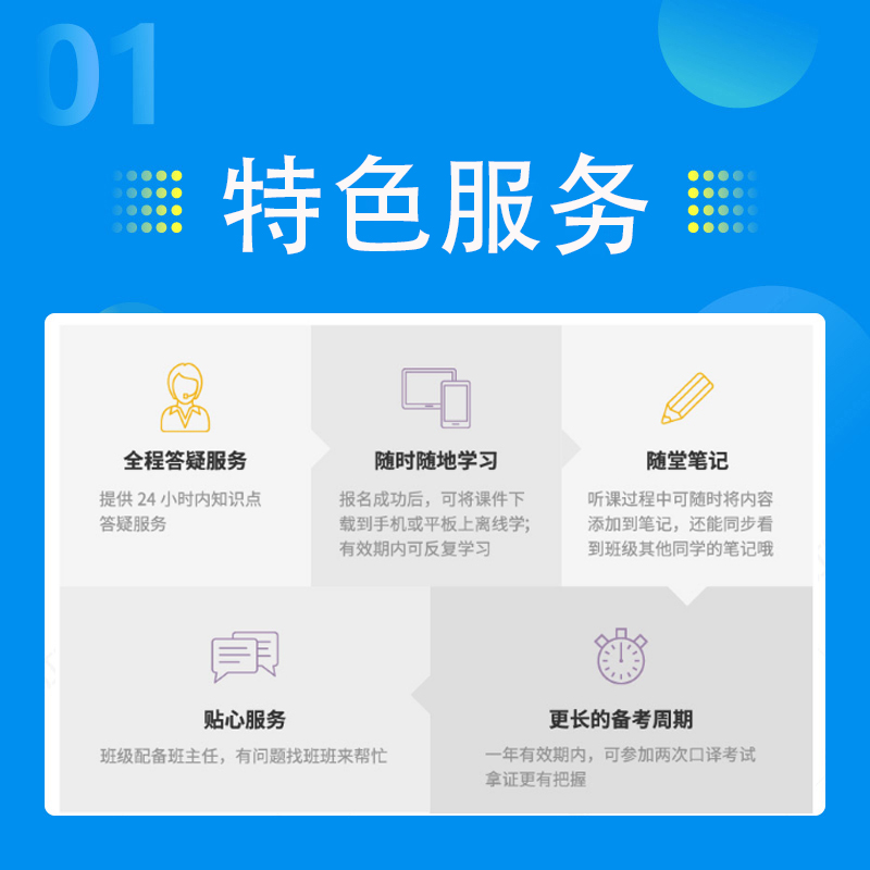 沪江网校英语高水平口译长线备考考试视频培训在线课程网络课程 - 图0