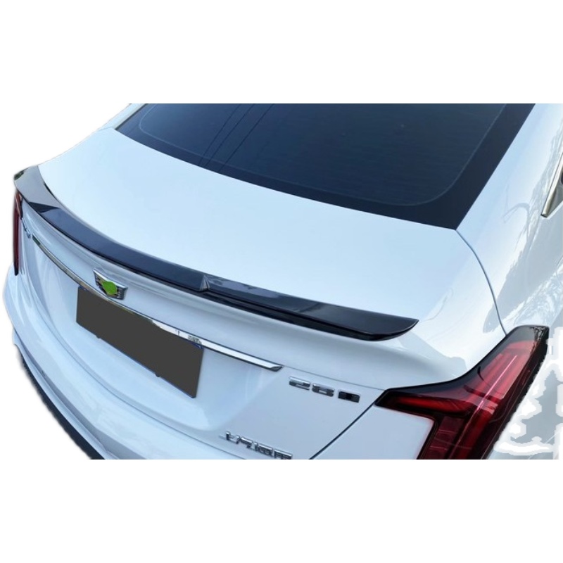 适用于凯迪拉克CT5尾翼改装原厂20-22款ct5装饰免打孔烤漆定风翼 - 图3