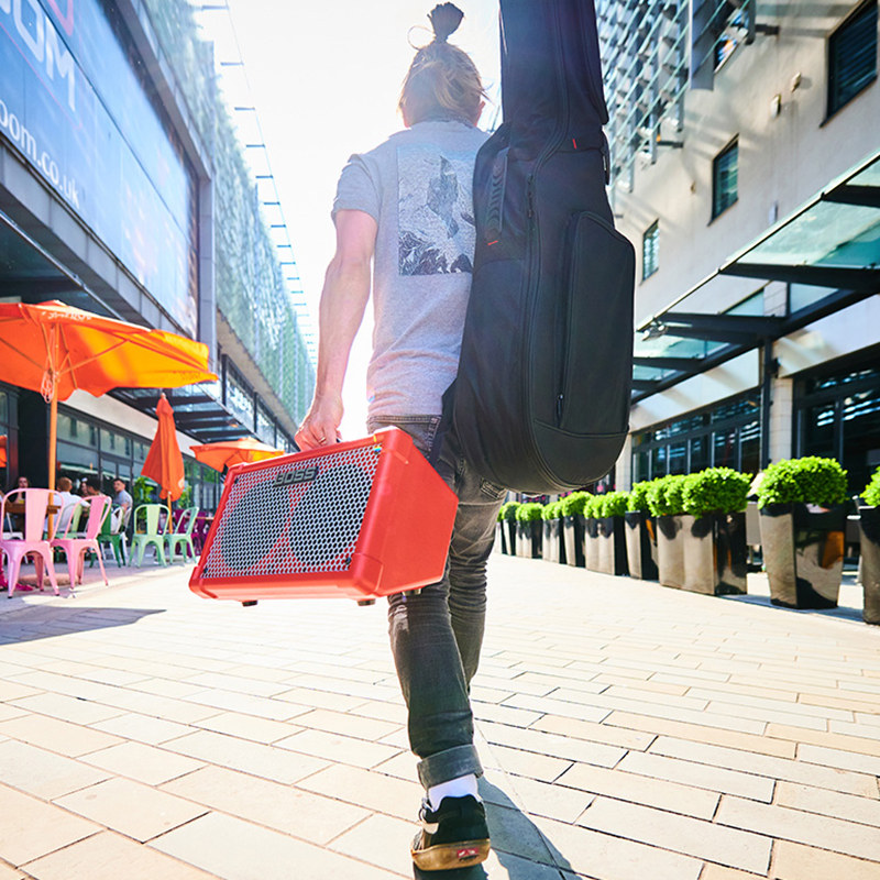 roland罗兰cube street ex户外音响 和雅悦器吉他音箱