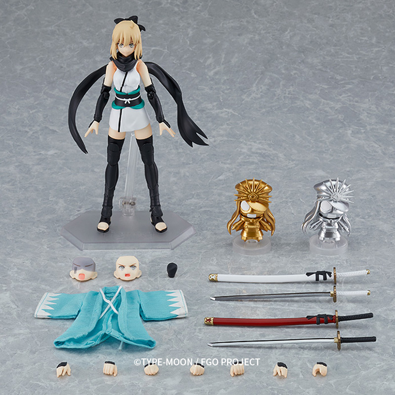 【GSC现货】figma Saber/冲田总司/灵基再临ver.动漫周边 - 图1