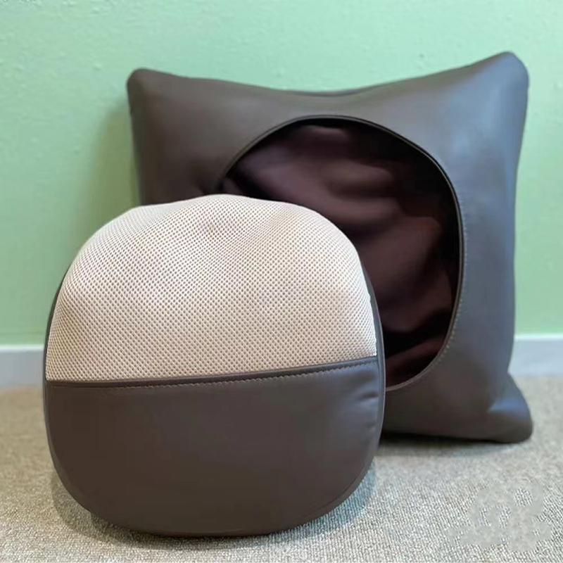 倍轻松多功能按摩腰枕腰部背部热敷指压揉捏可拆分抱枕按摩靠枕 - 图2