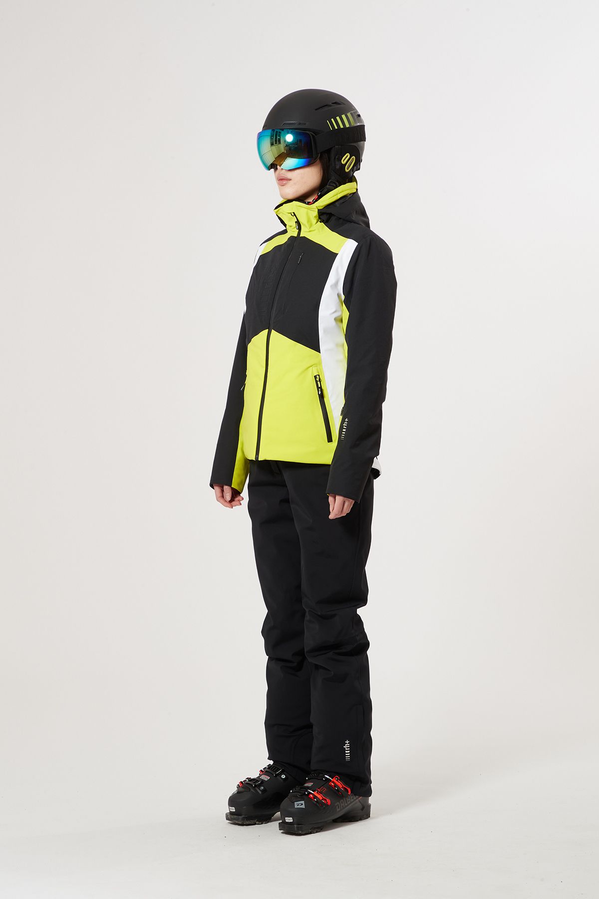 意大利rh+滑雪衣女款修身显瘦双板冬季外套棉服防水15000登山防风