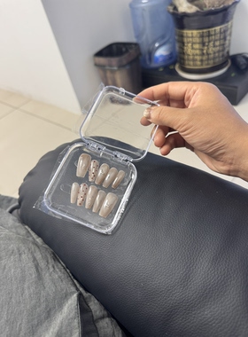 穿戴甲梦幻人鱼极光猫眼成品美甲可拆卸穿戴甲重复使用假指甲