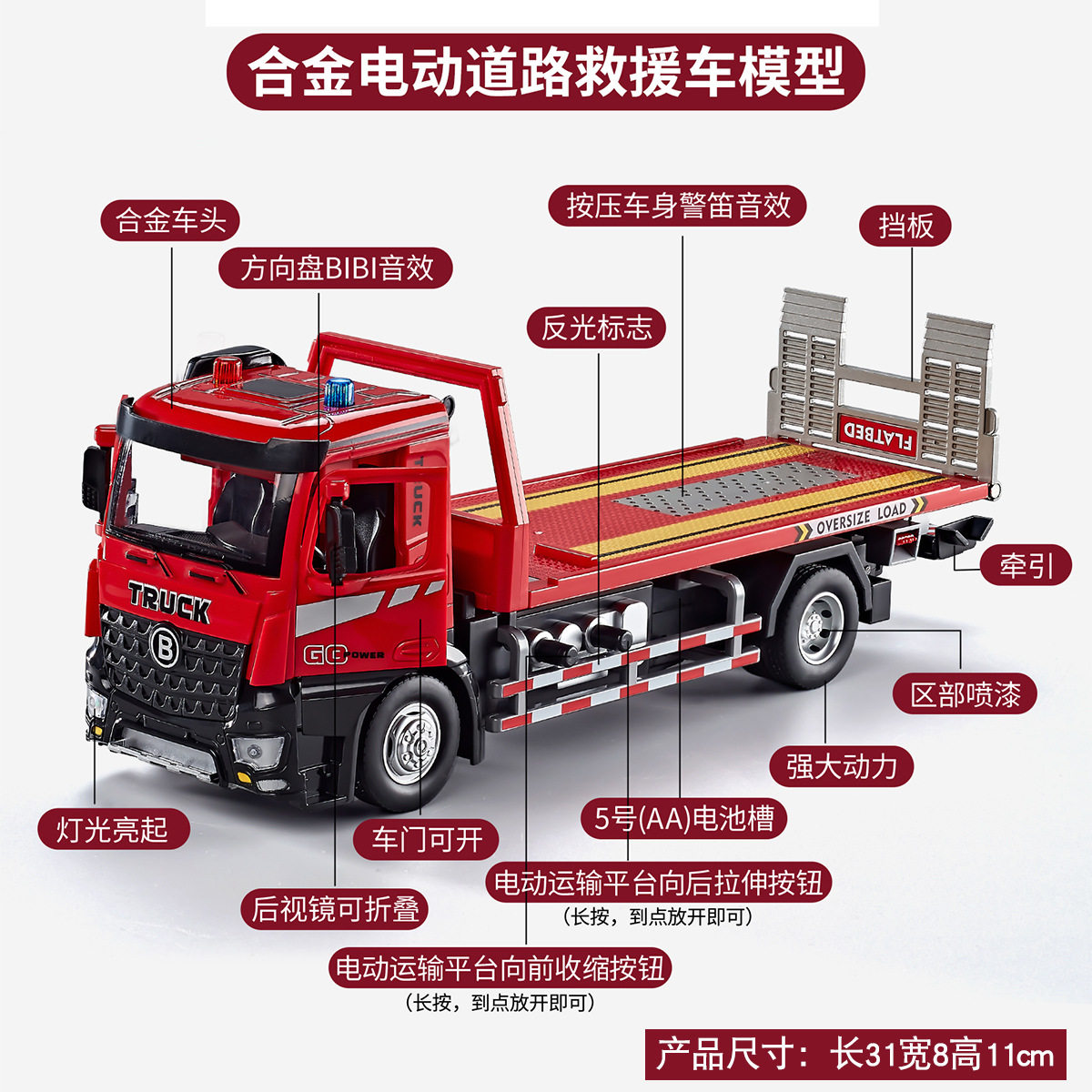 钢力威合金集装箱卡车货车玩具儿童模型货柜运输半挂套装大号男孩,淘宝优惠券,粉丝福利购,淘宝优惠卷