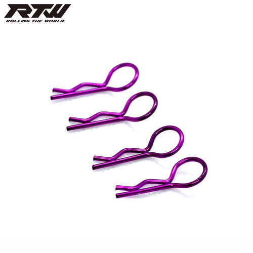 RC四驱遥控模型玩具车用配件 车壳扣 车壳夹子 R型扣外壳卡扣1/10 - 图2