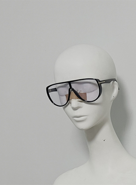 TF1182 意产进口定制板材太阳镜 超大框一体镜片墨镜 26年新款