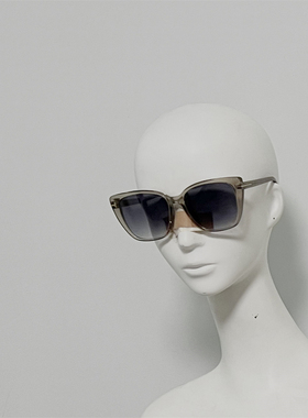 TF973 意产进口定制板材太阳镜 男女式超超超大框修脸墨镜 INS