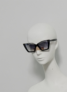 SL570 意产进口板材配金属边太阳镜 超超大框猫眼墨镜 26年新订单