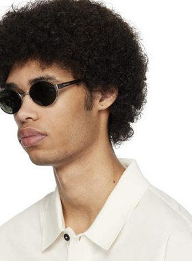 SL692 男女金属框文艺小椭圆框太阳镜 墨镜 装饰镜 25年订单样品