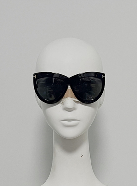 TF1112 意产进口定制板材太阳镜 蝶形超大框修脸款墨镜 25年订单