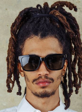 LFL1322 DESIREE 意产定制板材太阳镜 超超大方框修脸墨镜 INS款