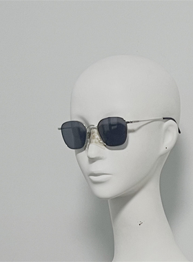 SL87 超小方框文艺复古型太阳镜 墨镜 钛金属鼻托 25新款超轻18克