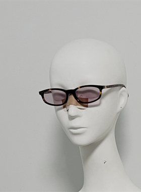 SMUA06S 书呆子款复古文艺气质 方圆框眼镜 太阳镜 防蓝光装饰镜