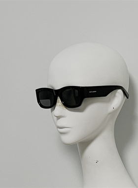 SL713 意产定制料太阳镜 超大方框窄框款修脸墨镜 24年新款超管网