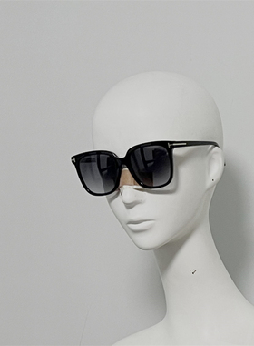 TF958 意产进口板材太阳镜 超大方框修脸墨镜 25年新款 亚洲版本