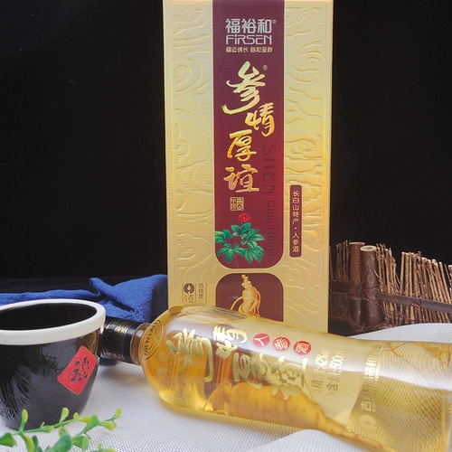 Северо -восток специальные продукты женьшень вин Чанбай Маунтин Фую и Гинзенд Вино 42 градуса 500 мл/бутылочная подарочная коробка для белого вина