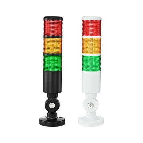 THND三3色层D50-3-CS-F机床工作信号灯带蜂鸣24V常闪亮警示灯220V - 图3