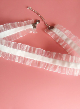 choker手作风项圈蕾丝choker