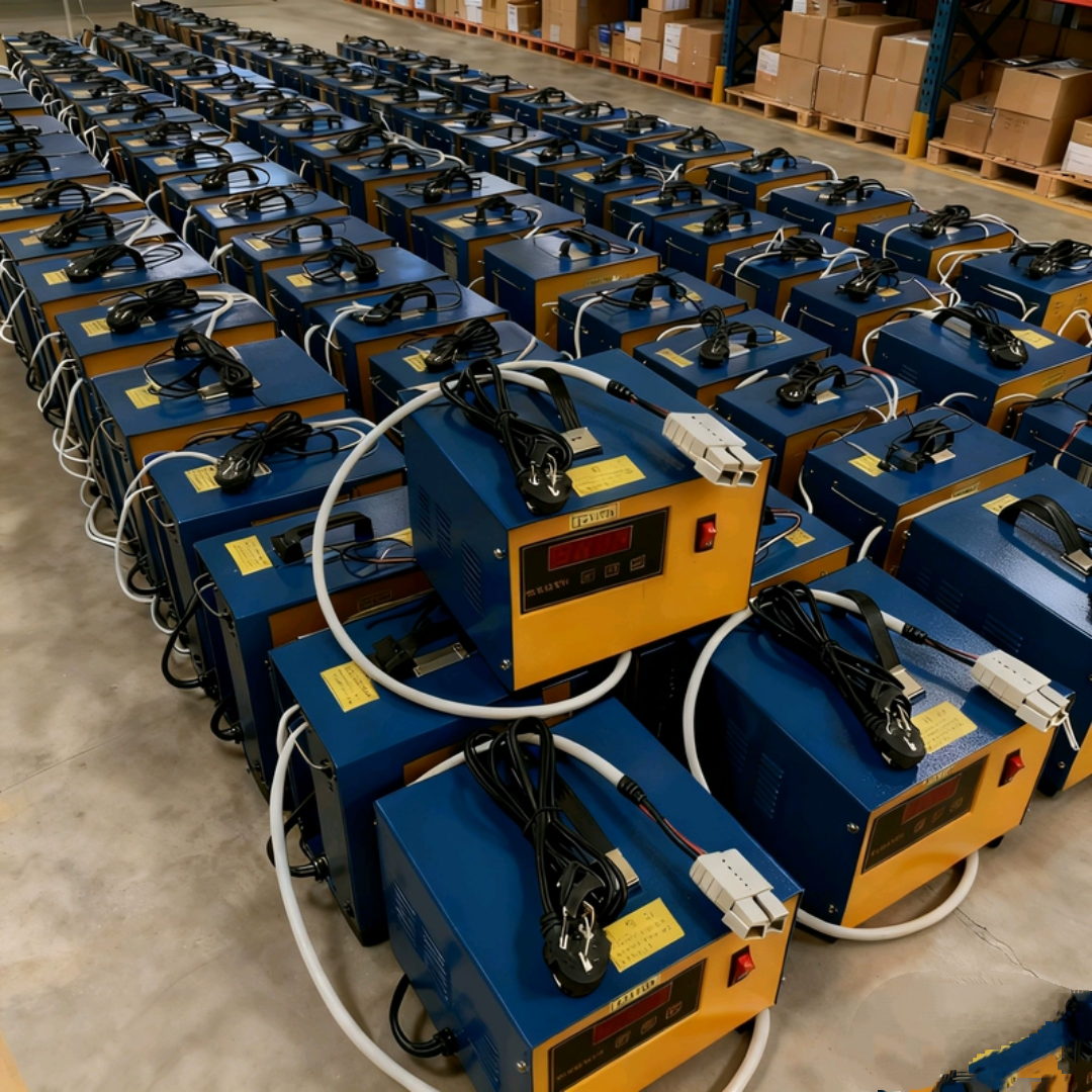 12V15A/18A20A充电器鼎丰灵充DF-AM汉姆半电动堆高车电叉车充电机 - 图2