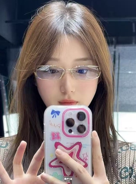 时尚欧美镂空可配近视高级感眼镜