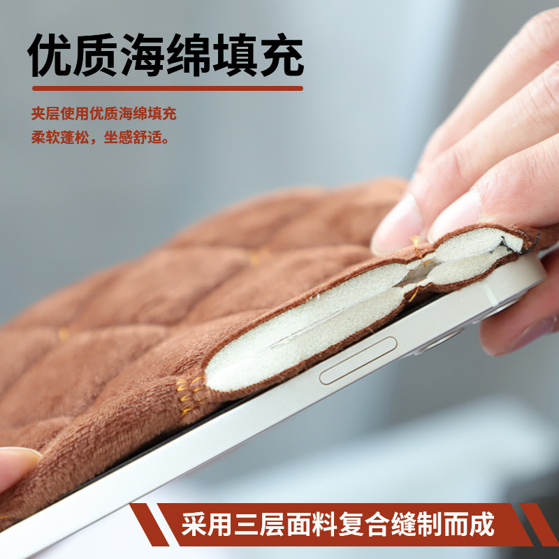 电动车坐垫套冬季防寒保暖加绒加厚电瓶车座罩踏板摩托车座套通用,淘宝优惠券,粉丝福利购,淘宝优惠卷