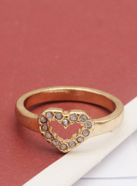 欧美饰品日韩风金色百搭戒指