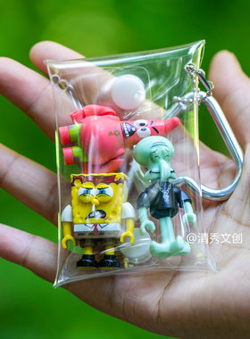 海绵宝宝章鱼哥派大星包包挂件